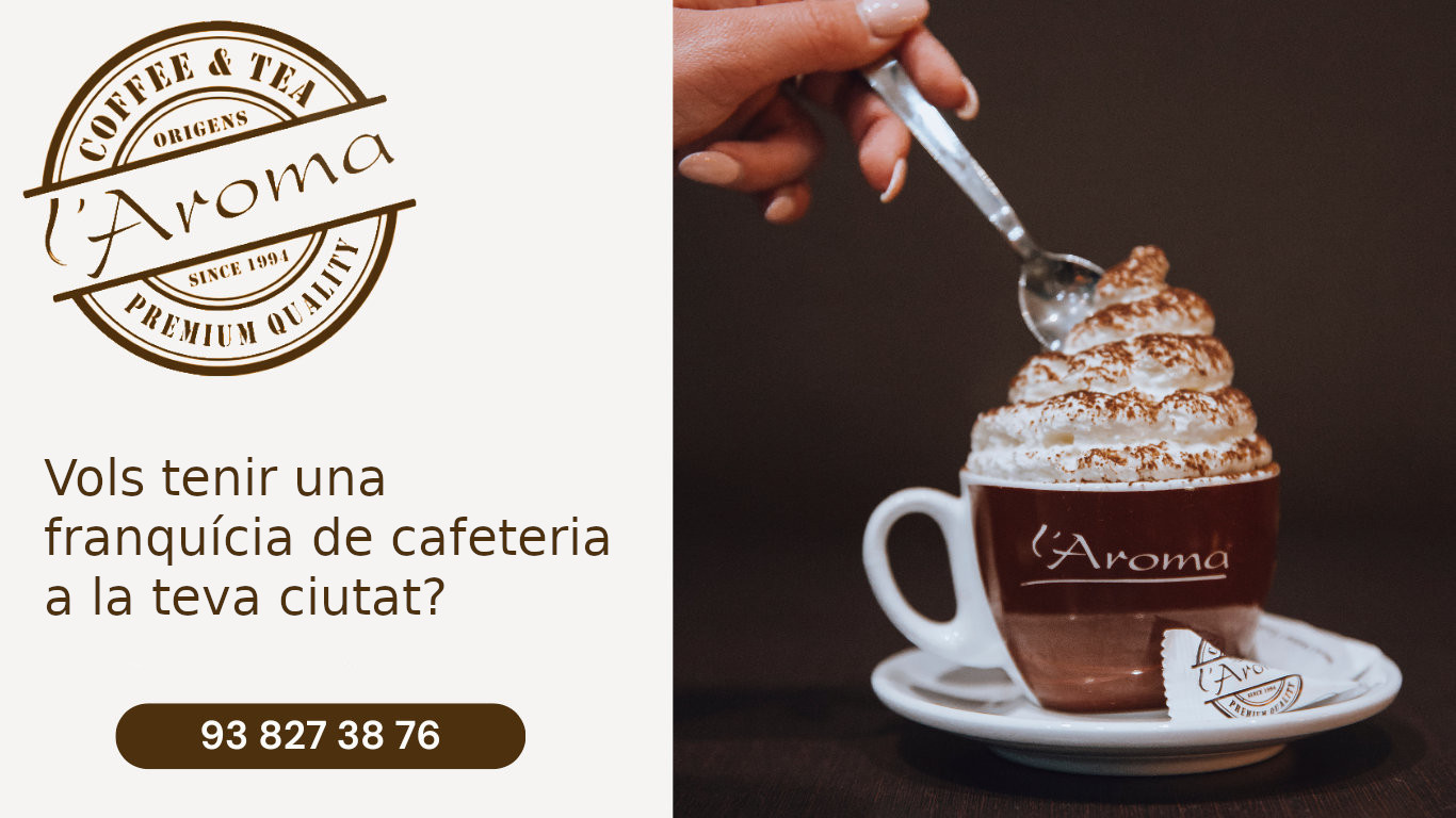 L'aroma Franquicies de cafeteries a catalunya a la teva ciutat